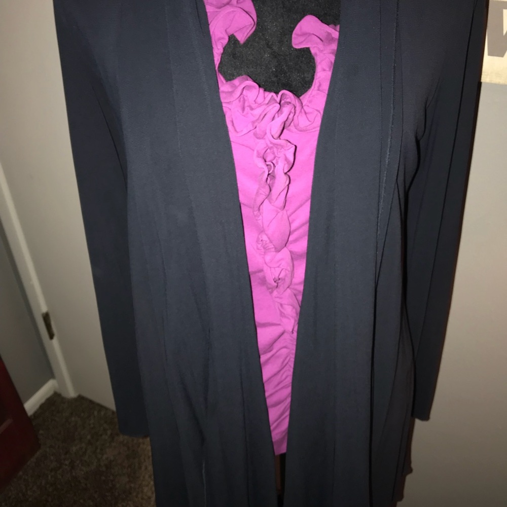 CAbi Navy Blue cardigan
